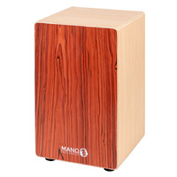 MANO PERCUSSION CAJON With Adjustable Snares and Carry Bag Rosewood