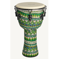 MANO PERCUSSION 12 INCH Tunable Djembe in Forest Spirit