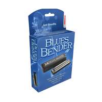 HOHNER 15-M58510XS  Blues Bender Harmonica Large Pack Key of A 10 Holes 20 Reeds