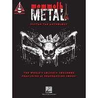 MAMMOTH METAL GUITAR TAB ANTHOLOGY