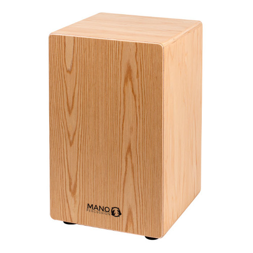 MANO PERCUSSION CAJON With Adjustable Snares and Carry Bag Maple