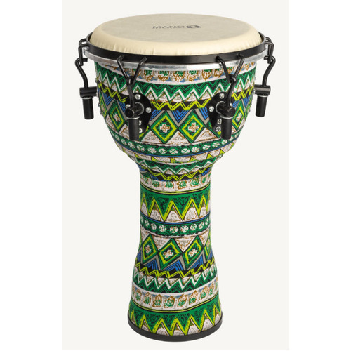 MANO PERCUSSION 10 INCH Tunable Djembe in Forest Spirit