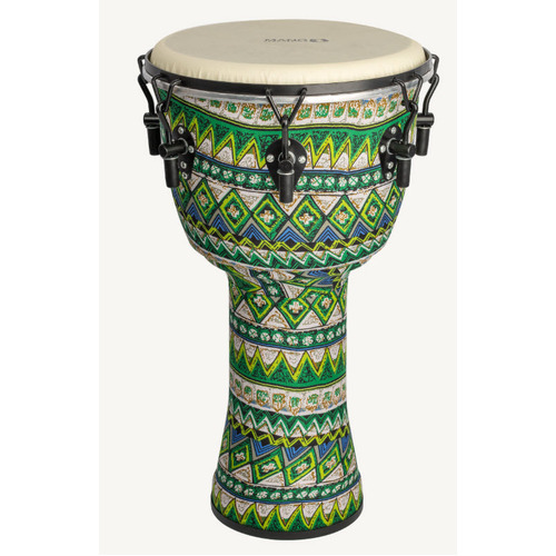 MANO PERCUSSION 12 INCH Tunable Djembe in Forest Spirit