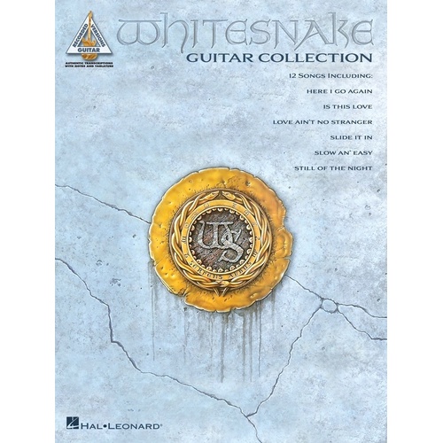 WHITESNAKE GUITAR COLLECTION Guitar Recorded Versions NOTES & TAB